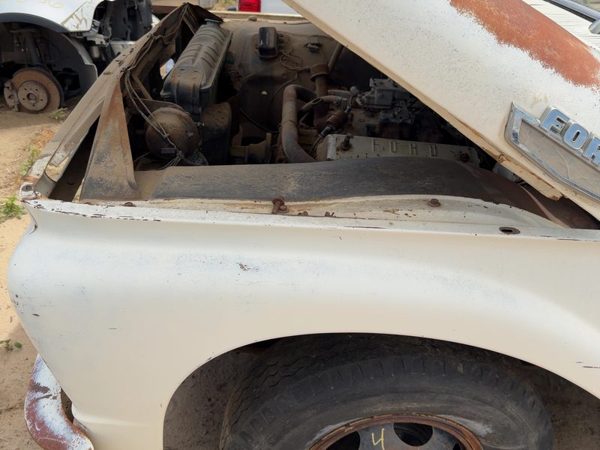 1967-1972 Ford F350 Driver Left Front Fender Oem White C7Tz16006A — photo 5