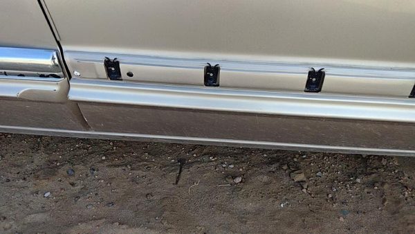 91-96 Buick Park Ave Ultra Passenger Right Front Moulding From Door Trim Gold — photo 2