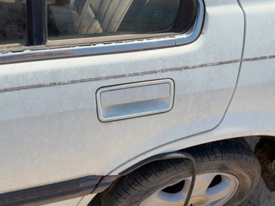 88-89 Honda Accord Lx Driver Left Rear Outside Door Handle Oem Back Sedan White