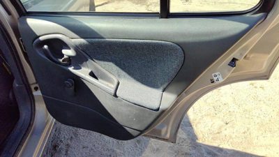 2003-2005 Cavalier Passenger Right Rear Inside Door Trim Panel Oem Back Gray 12c