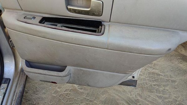 03 Lincoln Town Car Passenger Right Rear Door Trim Panel With Switches Back Gray — photo 6