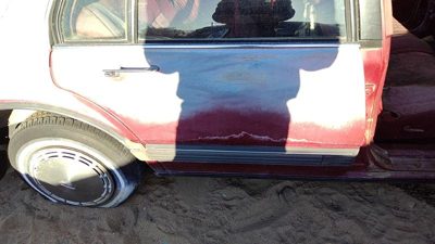 1990 Olds Eighty-eight 88 Rear Door RH Red