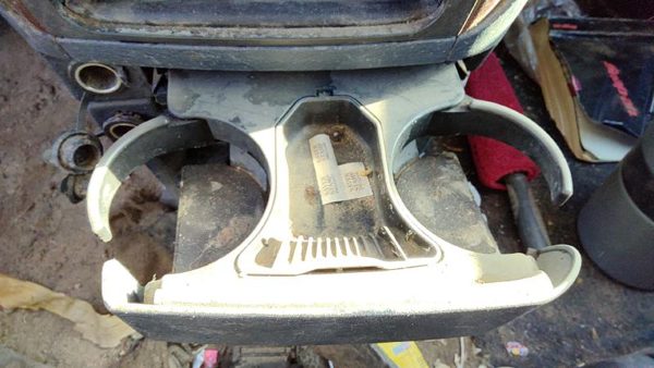 2001-2004 Dodge Caravan Slide Out Dash Mounted Cup Holder Assembly Oem Blue — photo 2
