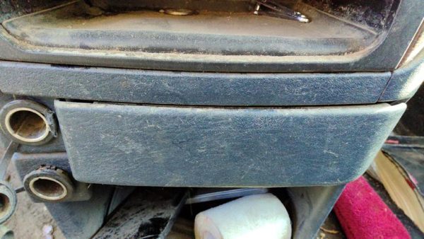 2001-2004 Dodge Caravan Slide Out Dash Mounted Cup Holder Assembly Oem Blue — photo 1