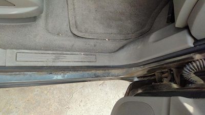 2009-2017 Chevy Traverse Passenger Right Lower Kick Trim Panel Oem Gray