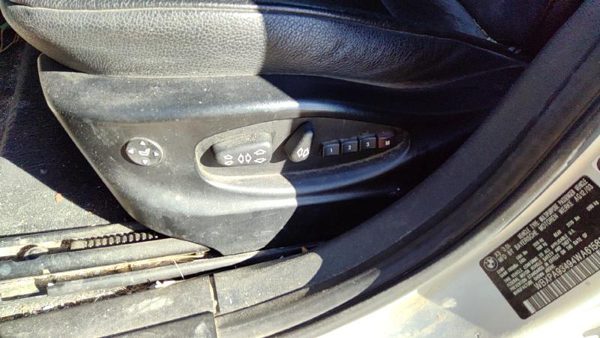 2004 BMW X3 Seat Track Driver Left Side Power Switch With Trim Panel OEM Gray — photo 2
