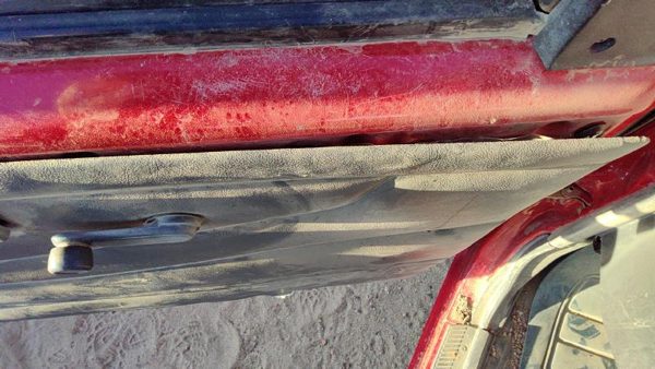 1995-1997 Nissan Hardbody Driver Left Front Door Trim Panel Gray — photo 4