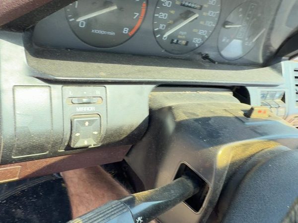 1988-1989 Honda Accord LX 4 Door Column Surround Trim Clam Shell Black OEM — photo 5