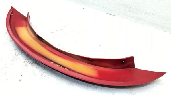 1989-1993 Grand Prix Driver Left Front Wheel Flare Moulding Oem Fender Red — photo 14
