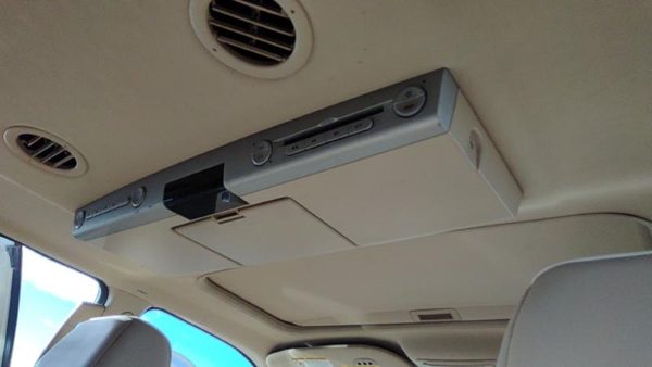 2008-2012 Lincoln Navigator Overhead Console Tv Screen Dvd Player Oem — photo 1