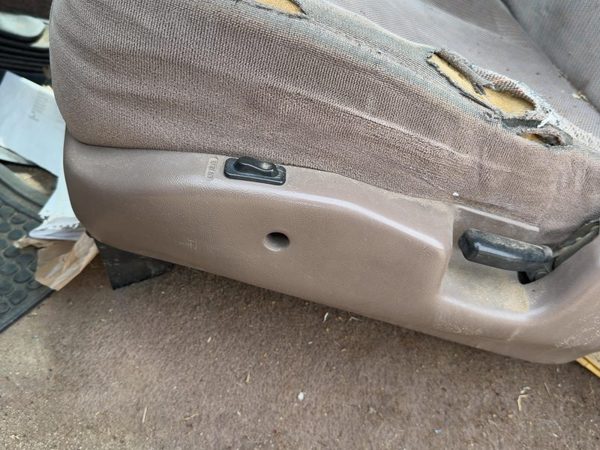 92-97 Ford F250 Passenger Right Side Seat Trim Panel Oem Brown Rk — photo 2