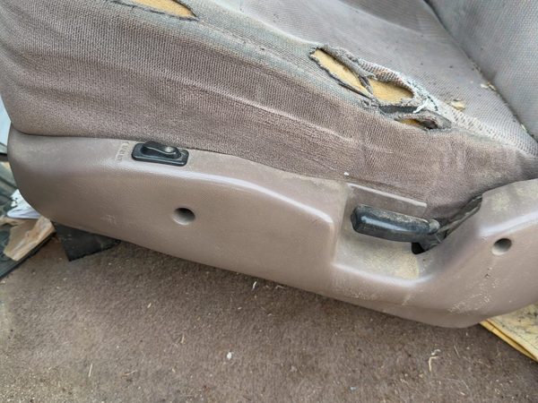 92-97 Ford F250 Passenger Right Side Seat Trim Panel Oem Brown Rk — photo 5