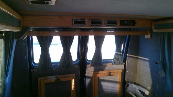 1989 Chevy Van 20 Series Rear Door Trim Panel RH G20 Complete Set Of All — photo 7