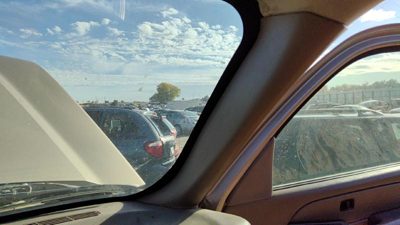 01-07 Silverado 1500 Passenger Right A Pillar Trim Windshield Post Panel 52D Tan