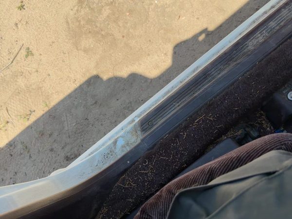 86-89 Accord Lx Driver Left Lower Sill Step Moulding Trim Panel Oem Sedan Maroon — photo 5