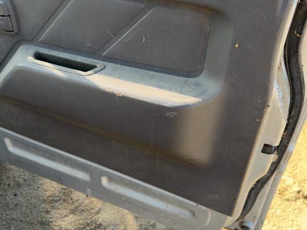 1990-1995 Isuzu Pup Passenger Right Front Door Trim Panel Gray — photo 3
