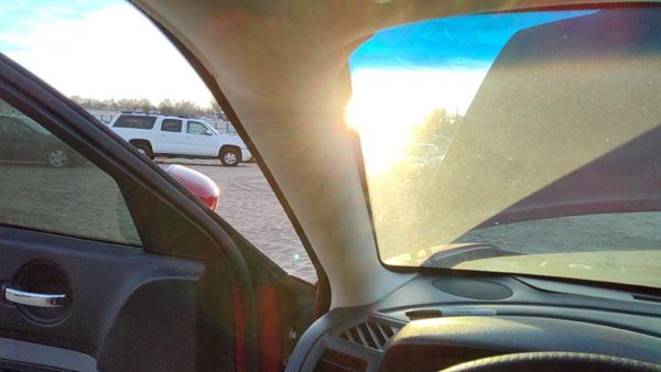 2010 Dodge Charger Driver Left A Pillar Trim Windshield Post Panel Db Slate Gray — photo 2