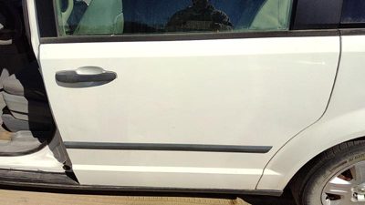 2008 Dodge Grand Caravan Rear Door LH White PW1