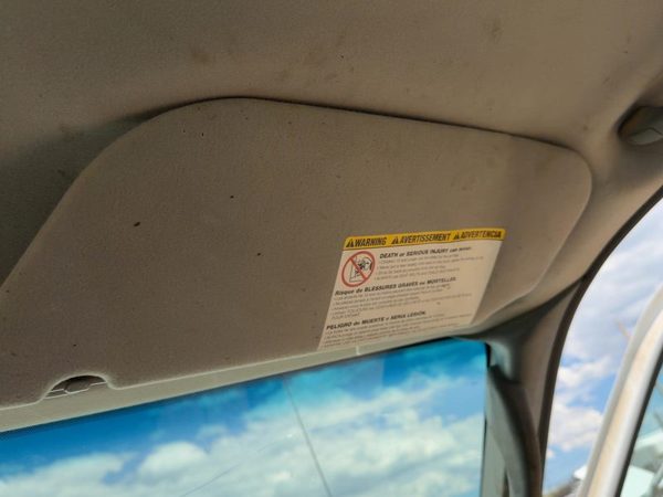 2002-2007 Ford F350 Passenger Right Sun Visor Oem Gray 5C3Z2504104Aaa — photo 6