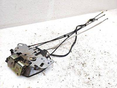01-07 Dodge Caravan Passenger Right Rear Door Latch With Rods/Cables Oem Back