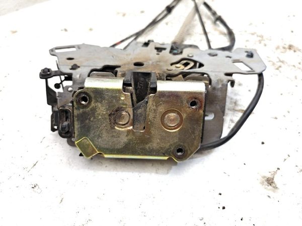 01-07 Dodge Caravan Passenger Right Rear Door Latch With Rods/Cables Oem Back — photo 2