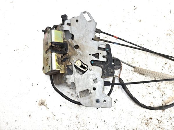 01-07 Dodge Caravan Passenger Right Rear Door Latch With Rods/Cables Oem Back — photo 5