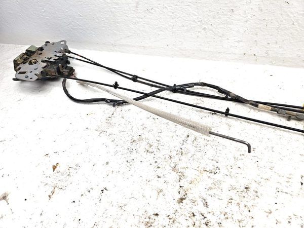 01-07 Dodge Caravan Passenger Right Rear Door Latch With Rods/Cables Oem Back — photo 8