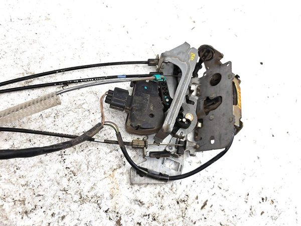 01-07 Dodge Caravan Passenger Right Rear Door Latch With Rods/Cables Oem Back — photo 9