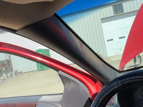 00 Grand Cherokee Driver Left A Pillar Trim Windshield Post Panel Oem Gray Dlaz — photo 1