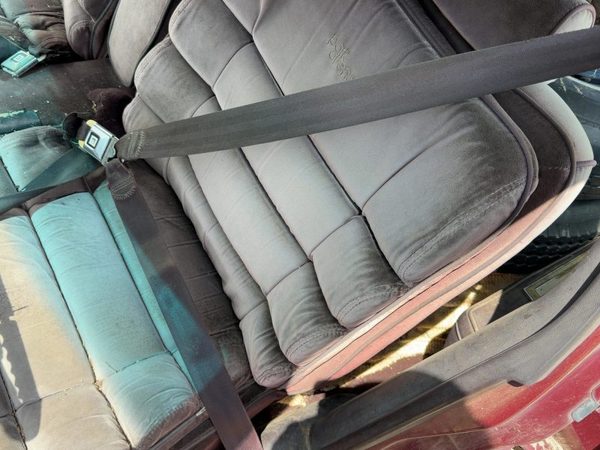 85-90 Buick Park Ave Driver Left Front Seat Belt Retractor Oem Shoulder Red — photo 4