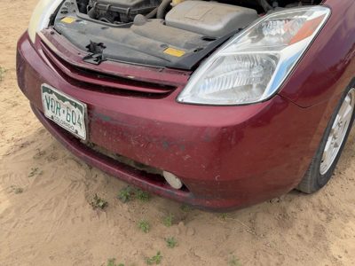 2004-2009 Toyota Prius Front Bumper Cover Assembly Oem Fog Lamps Salsa Red 3Q3