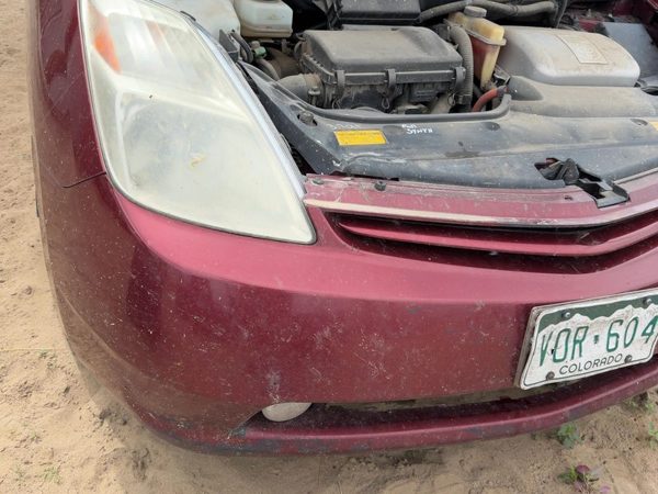 2004-2009 Toyota Prius Front Bumper Cover Assembly Oem Fog Lamps Salsa Red 3Q3 — photo 9