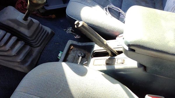 90-95 Nissan Pathfinder Parking Brake Handle Assembly Oem Emergency Ebrake — photo 2