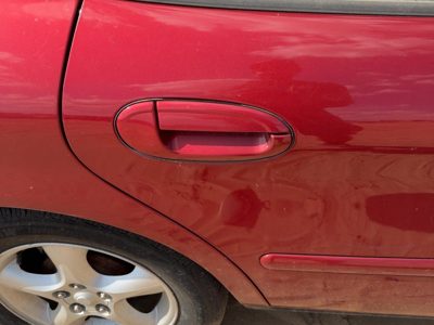 1999-2007 Ford Taurus Passenger Right Rear Outside Door Handle Oem Back Red