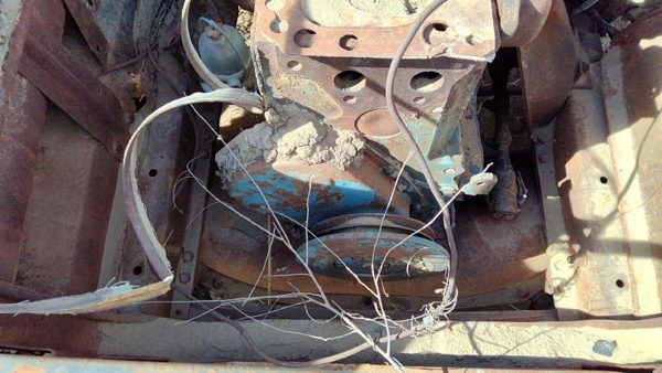 1953-1954 Chevy Bel Air 150 Sedan Timing Cover Oem 235Ci — photo 2