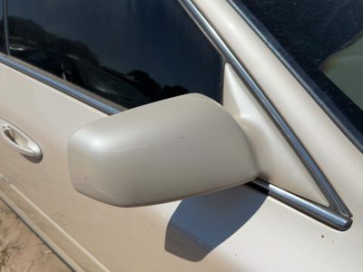 00-02 Ls Passenger Right Power Side Mirror Door Mounted Oem Ivory Parchment Hc