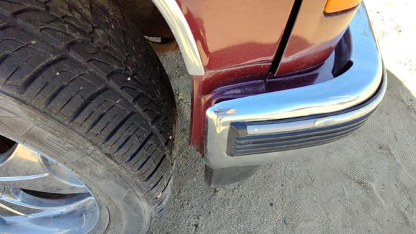 1992-00 Gmc Yukon Passenger Right Moulding From Fender Oem Trim Strip Maroon — photo 5