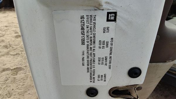 2005 Chevrolet Malibu Condenser 3.5L — photo 4