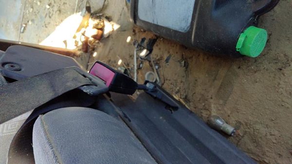 02-06 Dodge Sprinter Van 3500 Passenger Right Front Seat Belt Buckle Receiver — photo 5
