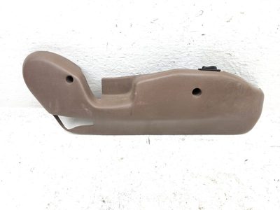 92-97 F250 Passenger Right Side Power Seat Switch With Trim Panel Oem Brown Rk