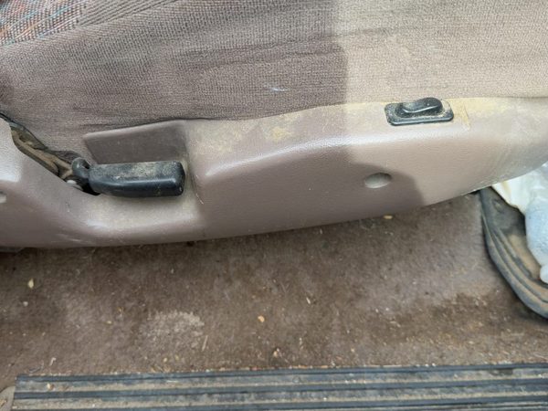 92-97 F250 Passenger Right Side Power Seat Switch With Trim Panel Oem Brown Rk — photo 5