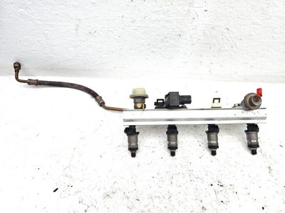 96-00 Hx Coupe Complete Fuel Rail With Injectors Set Loaded Oem 1.6L Vtec-E