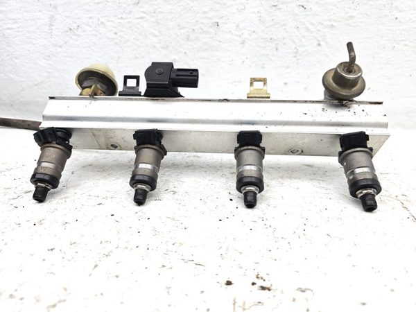 96-00 Hx Coupe Complete Fuel Rail With Injectors Set Loaded Oem 1.6L Vtec-E — photo 9