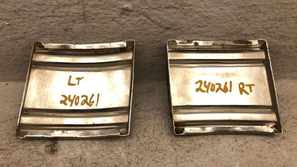 1989 Dodge D100 Driver Passenger Left Right Rear Cab Corner Mouding Pair Set Oem — photo 8