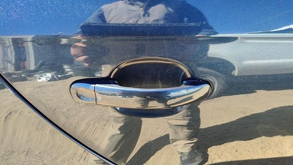 05-14 Vw Jetta Passenger Right Rear Outside Door Handle Oem Back Blue — photo 3