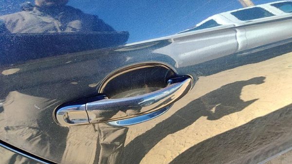05-14 Vw Jetta Passenger Right Rear Outside Door Handle Oem Back Blue — photo 5