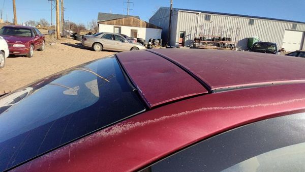 1997 Ford Aspire Trunk/decklid/hatch/tailgate E5 Red F4BZ6140110A — photo 4