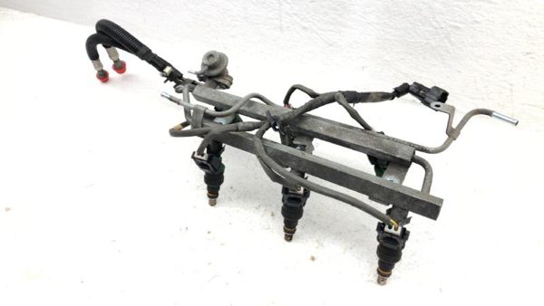 1987-1991 Dodge Caravan Complete Fuel Rail With Injectors Set Loaded Oem 3.0L — photo 2