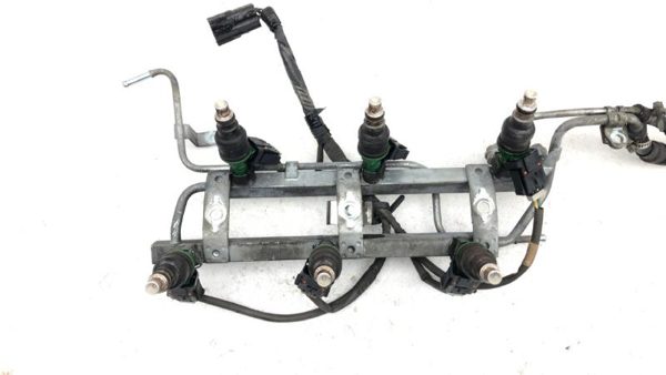 1987-1991 Dodge Caravan Complete Fuel Rail With Injectors Set Loaded Oem 3.0L — photo 8