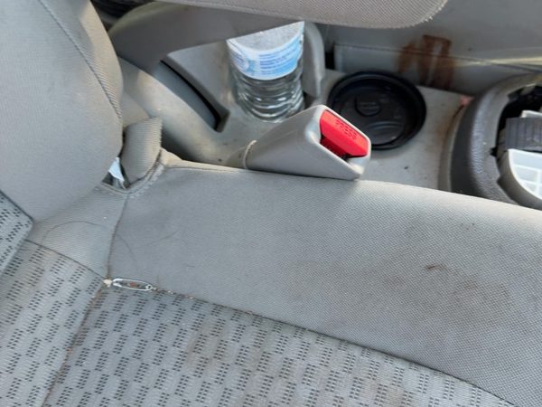06-11 Hhr Passenger Right Front Seat Belt Buckle Receiver Oem Bucket Gray 14B — photo 1